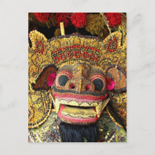 Cartão Postal Balinese Barong 2