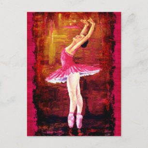 Cartão Postal Ballerina