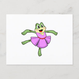 Cartão Postal Ballet de Sapo