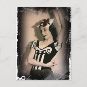 Cartão Postal Ballet Vintage Alice no País das Maravilhas