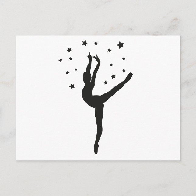 Cartão Postal Ballett (Frente)