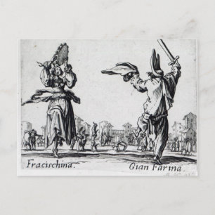 Cartão Postal Balli de Sfessania, c.1622