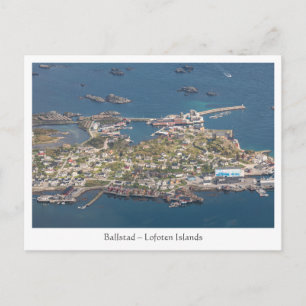 Cartão postal Ballstad Lofoten