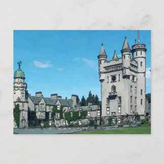Cartão Postal Balmoral Castle