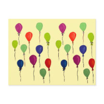 Balões coloridos de festa