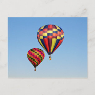 Cartão Postal Balões de ar quente