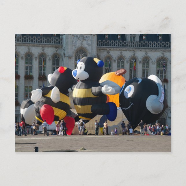 Cartão Postal Balonagem de modelo (Frente)