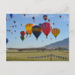 Cartão Postal Balonismo