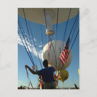 Cartão Postal Balonismo de Gás Fiesta