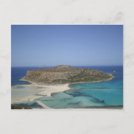 Cartão Postal Balos Beach, Creta, Grécia
