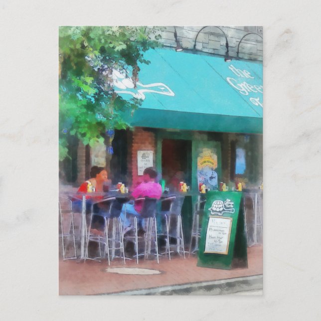 Cartão Postal "Baltimore - Happy Hour In Fells Point": Belas Art (Frente)