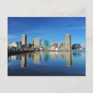 Cartão Postal Baltimore Skyline