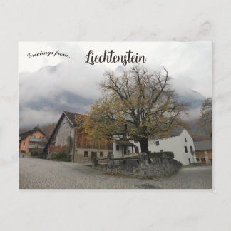 Cartão Postal Balzers Liechtenstein