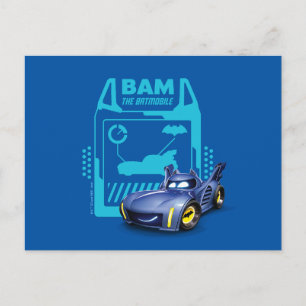 Cartão Postal Bam - O Batmobile