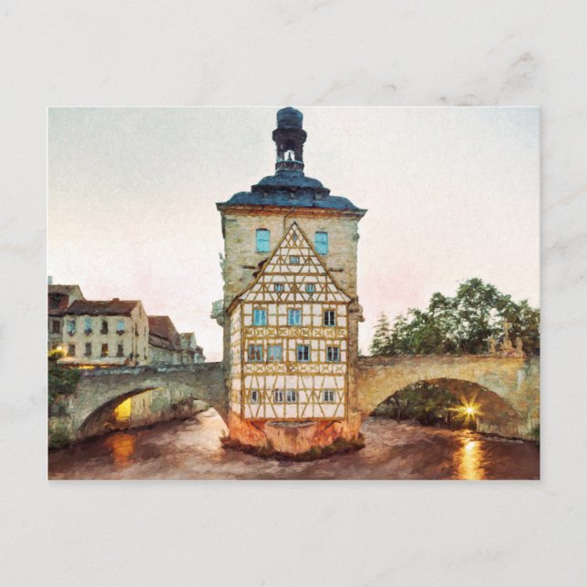 Cartão Postal Bamberg (Frente)