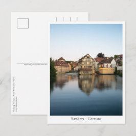 Cartão Postal Bamberg Germany Photo
