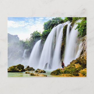 Cartão Postal Ban Gloc Waterfall, Vietname