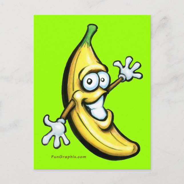 Cartão Postal Banana (Frente)