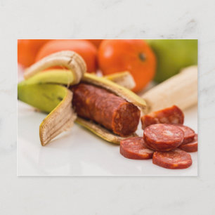 Cartão Postal Banana Engraçada por storeman