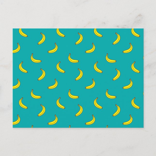 Cartão Postal Banana Impressão (Frente)