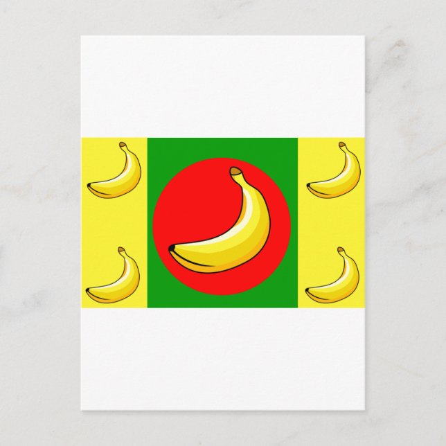 Cartão Postal Banana Republic Flag (Frente)