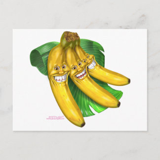 Cartão Postal bananas
