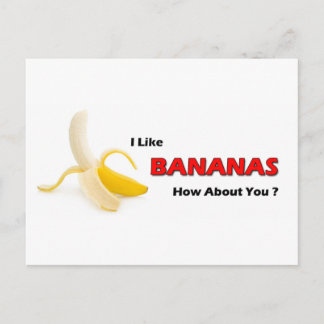 Cartão Postal Bananas