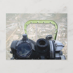 Cartão Postal Banco do bombardeiro B-17 sobre a Arizona