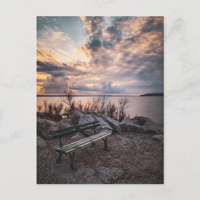 Cartão Postal Banco vazio (Frente)