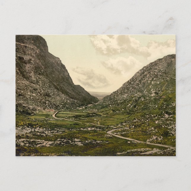 Cartão Postal Banda de Dunloe, Killarney, County Kerry (Frente)