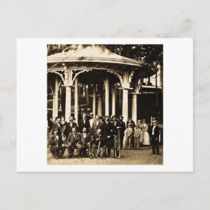 Cartão Postal Banda de latão em Saratoga Primaveras, Nova Iorqu