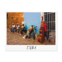 Banda de rua em Trinidad e Cuba