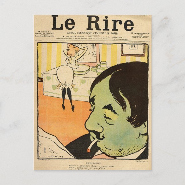 Cartão Postal Banda desenhada (Frente)