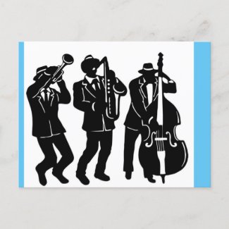 Cartão Postal banda-jazz-blues-musica-banda-clave-maiden