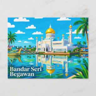 Cartão Postal Bandar Seri Begawan Brunei