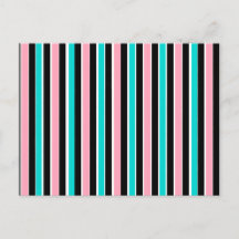 Bandas em preto-rosa e azul