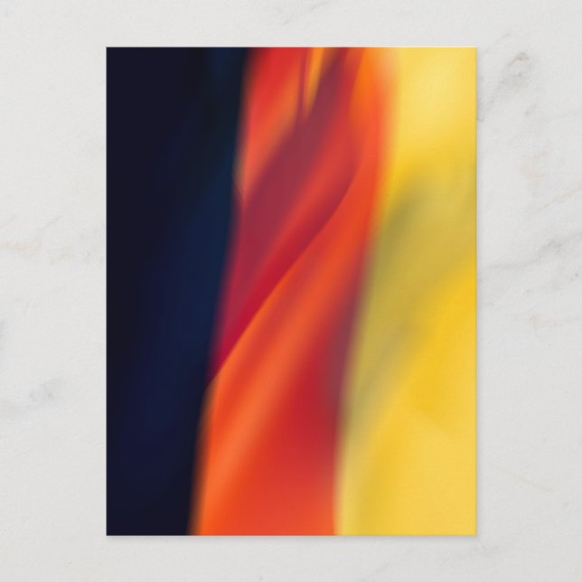 Cartão Postal Bandeira alemã (Frente)