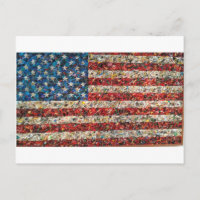 bandeira americana grunge