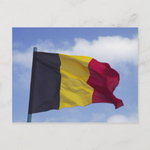 Cartão Postal bandeira belga RF)