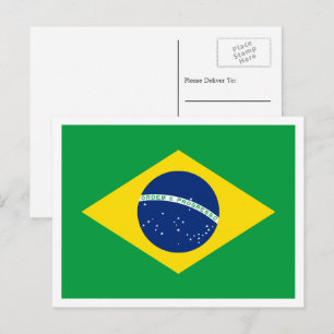 Cartão Postal Bandeira Brasileira, Bandeira do Brasil