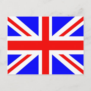 Cartão Postal Bandeira britânica