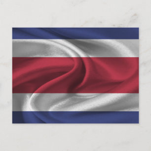 Cartão Postal Bandeira Costa Rica