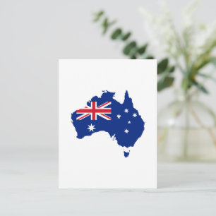 Cartão Postal Bandeira da Austrália