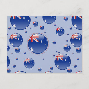 Cartão Postal Bandeira da Austrália
