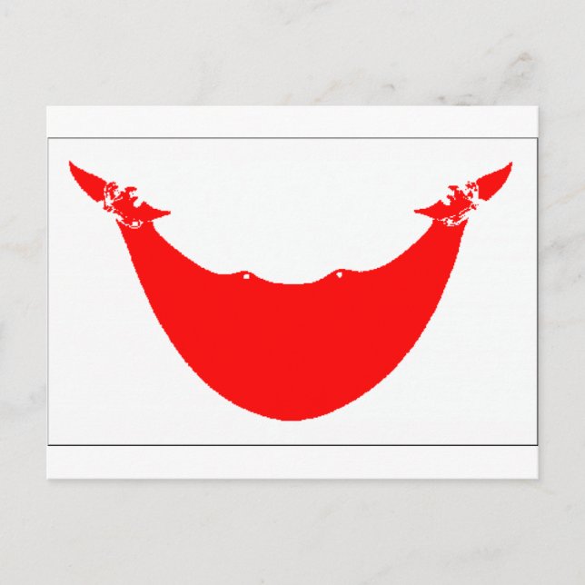 Cartão Postal Bandeira da Ilha páscoa (Chile) (Frente)