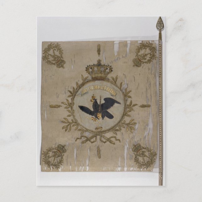Cartão Postal Bandeira da Infância Prussiana (Frente)