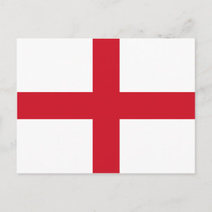 Cartão Postal Bandeira da Inglaterra