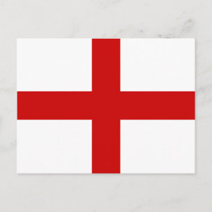 Cartão Postal Bandeira da Inglaterra