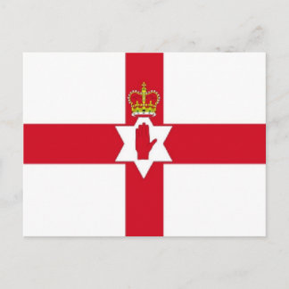 Cartão Postal Bandeira da Irlanda do norte