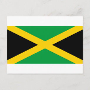 Cartão Postal Bandeira da Jamaica
